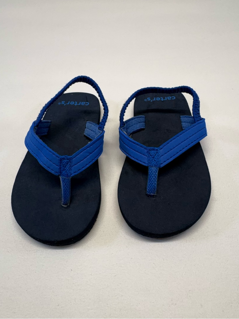 Carter's Blue Navy Kids Thong Sandals